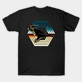 Hexagonal 80s Ninja T-Shirt